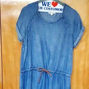 Anthropologie Cloth & Stone lightweight denim dress Medium